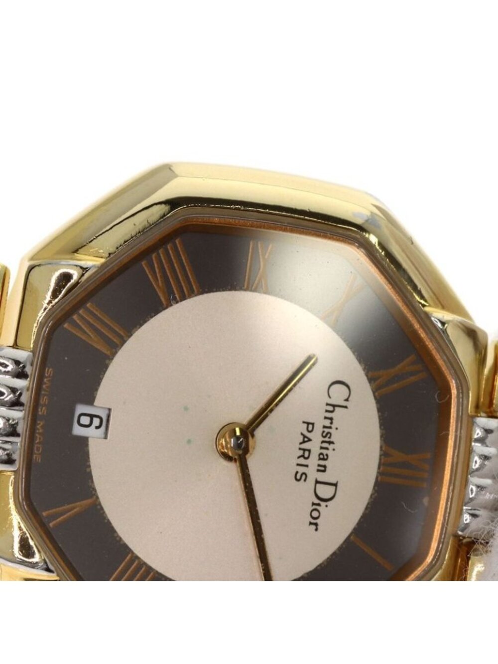 Dior Christian Octagon Watch SS Ssxgp - Picture 14 of 15